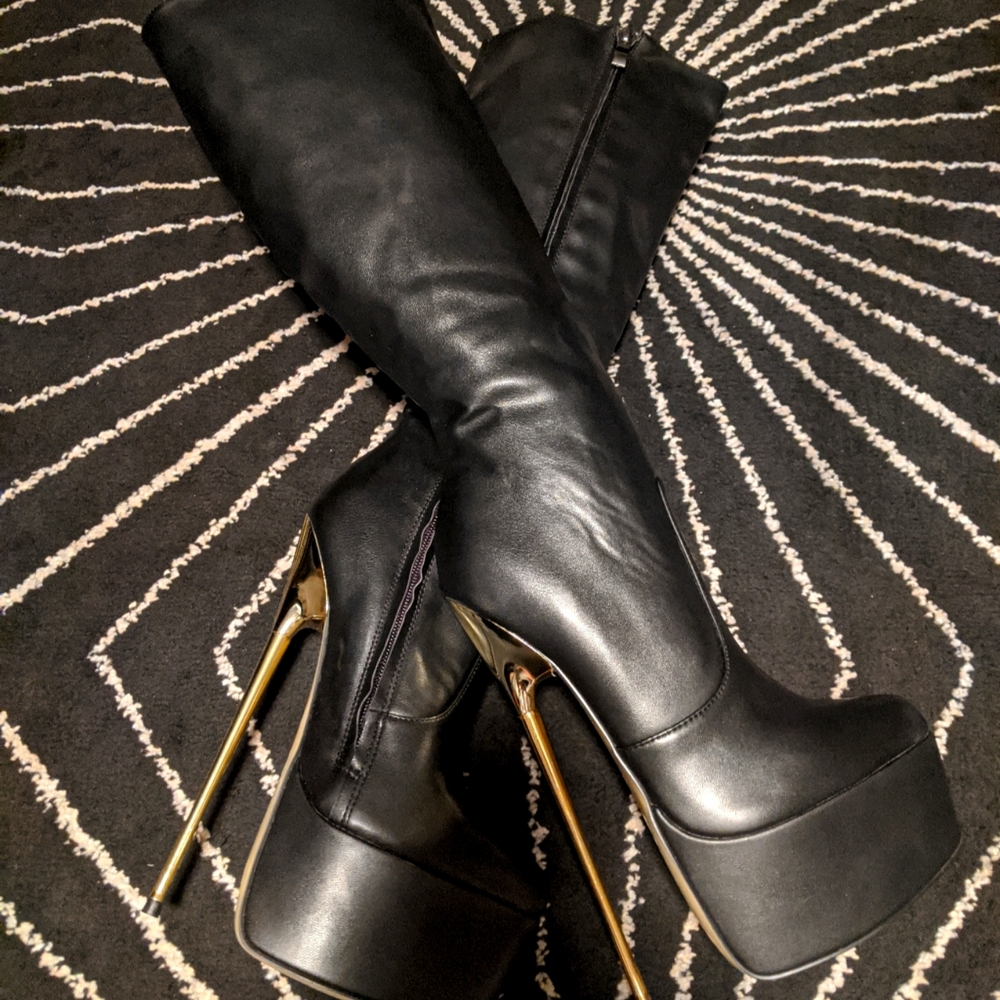 Giaro extreme fetish heel boots 37